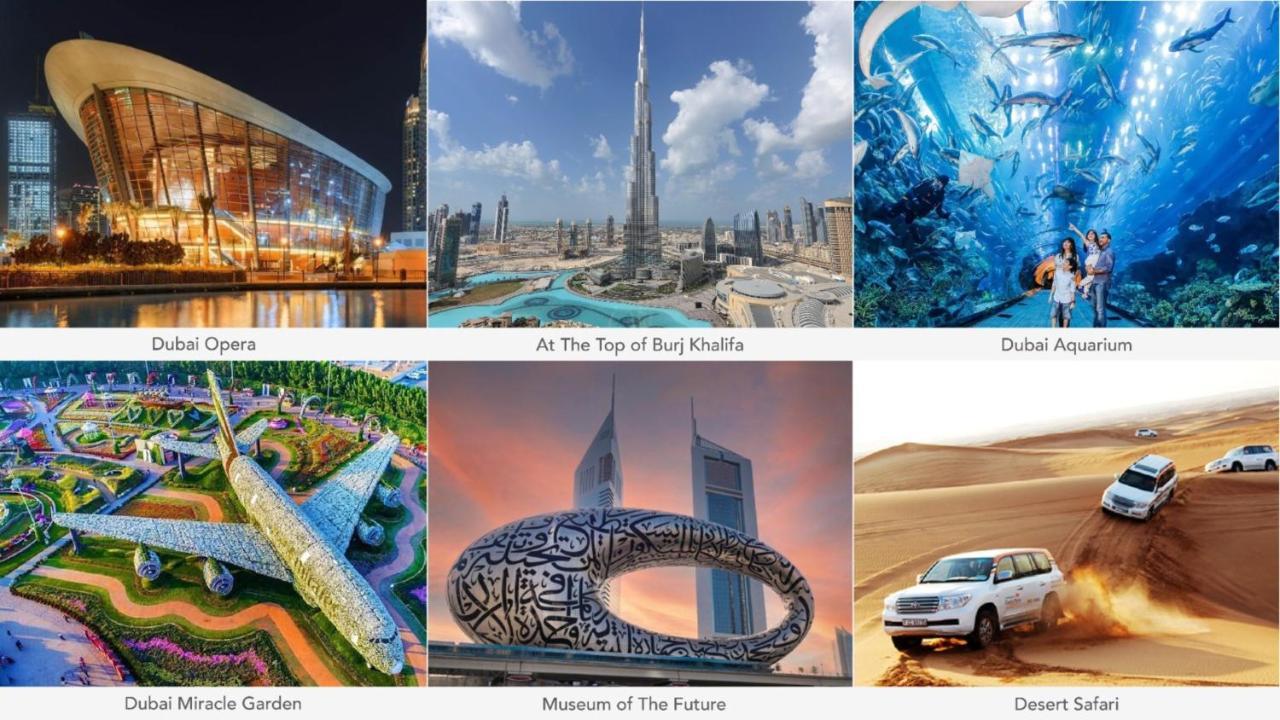 Maison Privee - Radiant Urban Retreat With Iconic Burj Khalifa Vws ดูไบ ภายนอก รูปภาพ